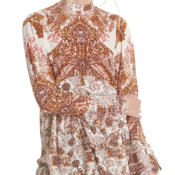 Free People Tops - NWT Free People Lady Luck Print Tunic